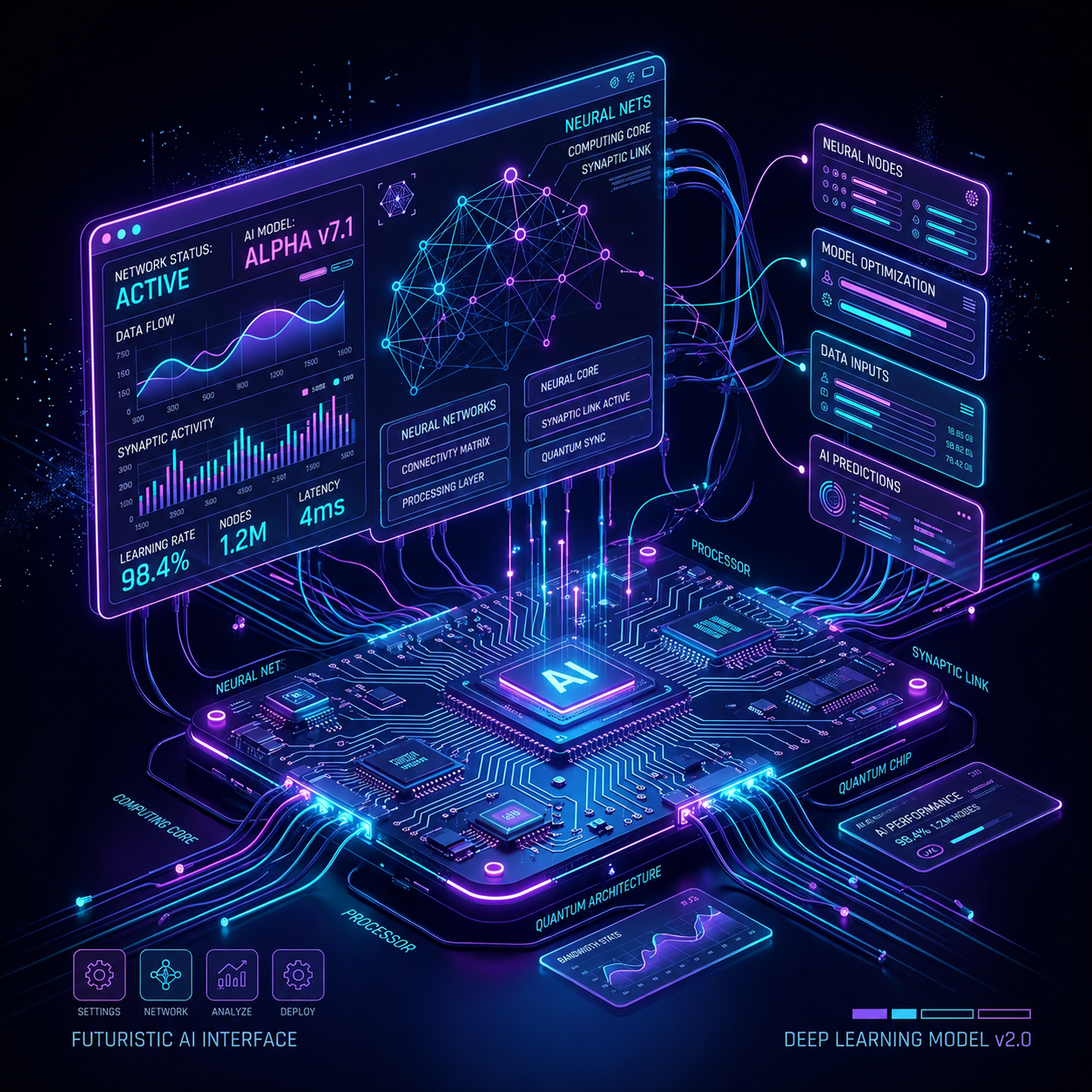 Sarabar Software AI and Mobile App Development illustration