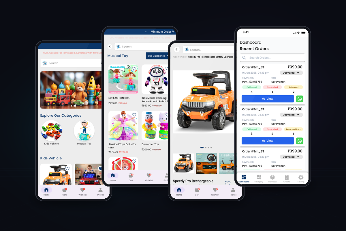 Sarabar Store App Mockup Preview